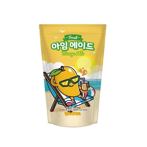 Bebida sabor Mango Ade 50/230ml FRESH I'M ADE