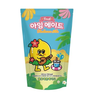 Bebida sabor Limón Blue Ade 50/230ml FRESH I'M ADE