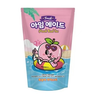 Bebida sabor Melocotón Ade 50/230ml FRESH I'M ADE