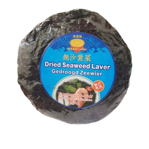 Algas secas Laver 50/50g GOLDEN LION