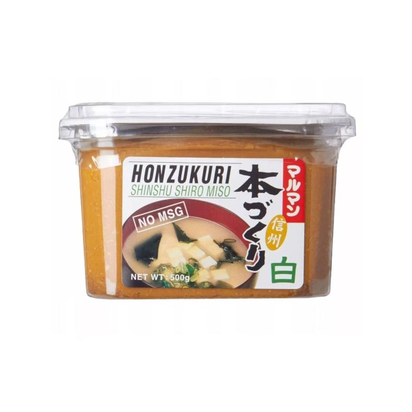 Pasta de Miso Shiro (Light) 8/500g HONZUKURI