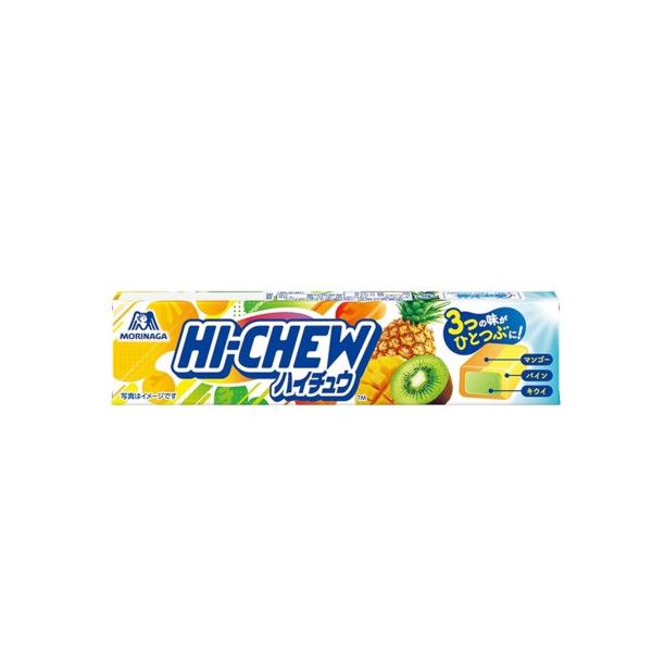 Caramelo Hi-Chew sabor Tropical Mix 12/55,2g MORINAGA