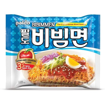 Noodles inst. Bibim Men sabor Agridulce y Picante 20/130g PALDO
