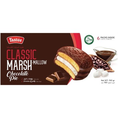 Galleta sabor Malvavisco y Chocolate 16/150g TASTEE