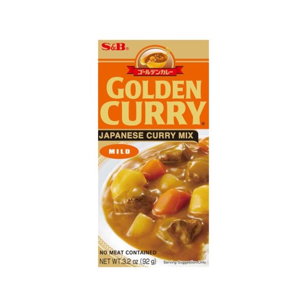 Pastilla Golden Curry suave picante 24/92g S&B