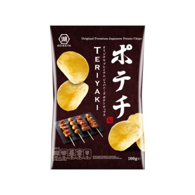 Patatas Fritas sabor Teriyaki (Premium) 12/100g KIOKEYA