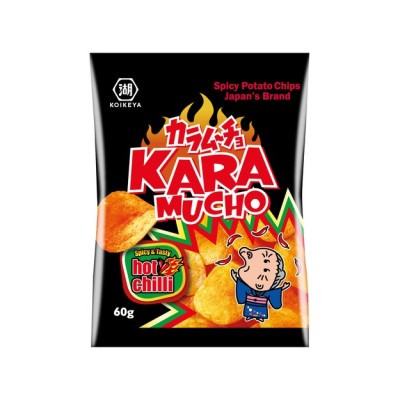 Patatas Fritas Karamucho sabor Picante 12/60g KIOKEYA