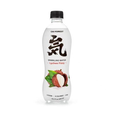 Agua con gas sabor Lichi (sin azucar) 15/480g CHI FOREST