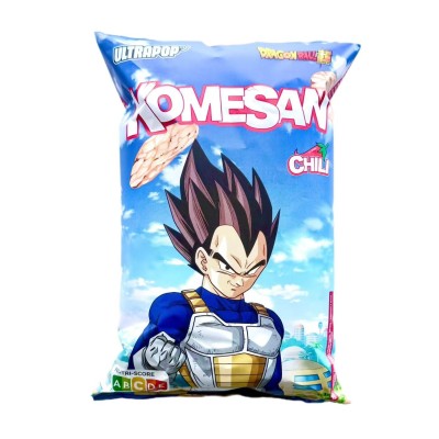 Snack de arroz Komesan sabor Guindilla (Vegeta) 12/60g ULTRAPOP