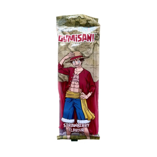 Gominola sabor Fresa Gumisan (Luffy) 12/75g ULTRAPOP
