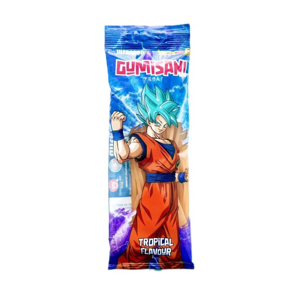 Gominola sabor Tropical Gumisan (Goku) 12/75g ULTRAPOP