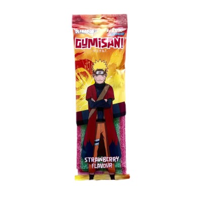 Gominola sabor Fresa Gumisan (Naruto) 12/75g ULTRAPOP
