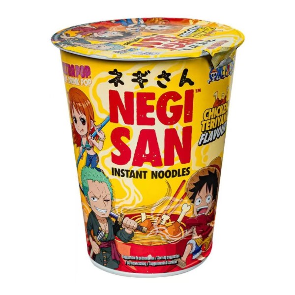 Fideos inst. sabor Pollo Teriyaki (One Piece) 8/65g ULTRAPOP