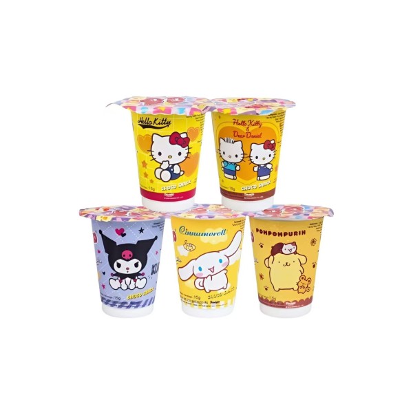 Snack sabor Vainilla y Chocolate Sanrio (Edición Limitada) 60/15g CHO CHO