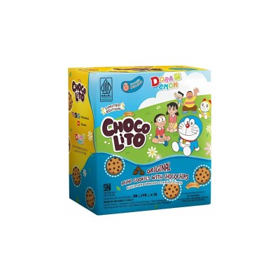 Galletas sabor Choco Doreamon (Edición Limitada) 48/38g CHOCOLITO