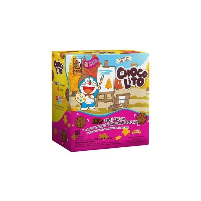Galletas sabor Rich Chocochips Doreamon (Edición Limitada) 48/38g CHOCOLITO