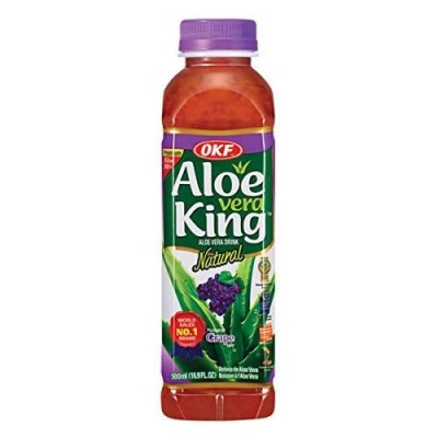 Bebida de Aloe vera sabor a Uva 20/500ml  OKF