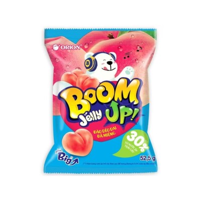 Gominola Boom sabor Melocotón 10/52.5g ORION