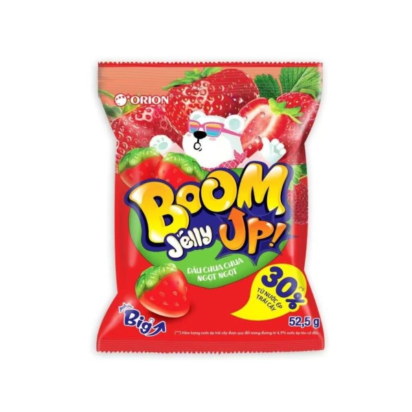 Gominola Boom sabor Fresa 10/52.5g ORION