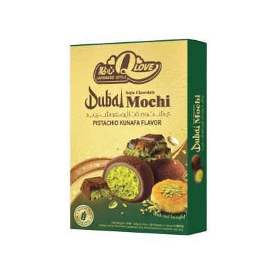 Mini mochi sabor Chocolate Dubai 24/168g QLOVE
