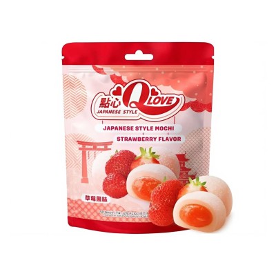 Mini mochi sabor Fresa 24/120g QLOVE