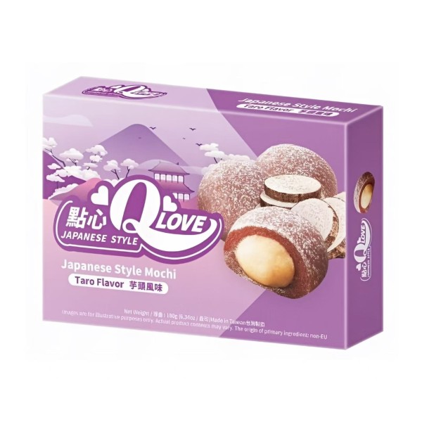 Mini mochi sabor Taro 24/180g QLOVE