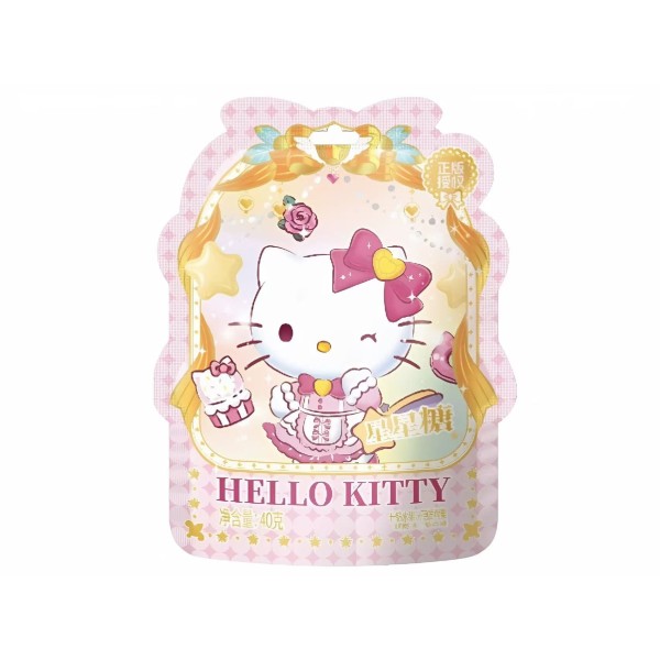 Caramelo sabor Fruta Variada Hello Kitty 40/40g QI