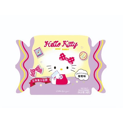 Gominola 3D sabor Uva Hello Kitty 30/32g QI