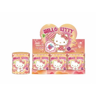 Hucha de caramelos sabor Fresa Hello Kitty 48/27g QI