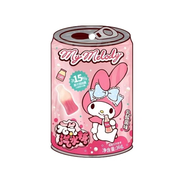 Gominola de refresco sabor Yogurt My Melody 60/36g QI