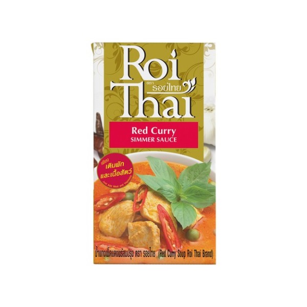 Salsa de Curry Rojo 12/250ml ROÍ THAI