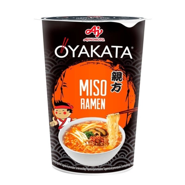 Fideos inst. sabor Miso 8/66g OYAKATA