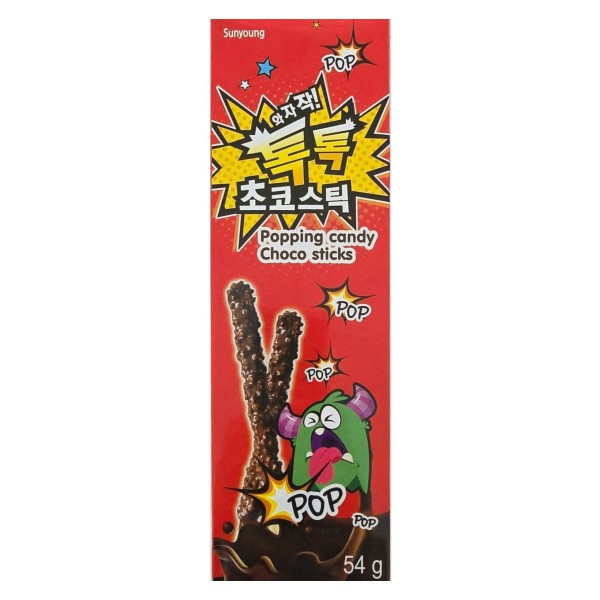 Palitos de Chocolate Pop Candy 32/54g SUNYOUNG