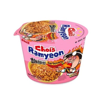 Fideos Inst. sabor Carbonara Picante (Choi's Ramyeon) Bol 12/127g SIAS