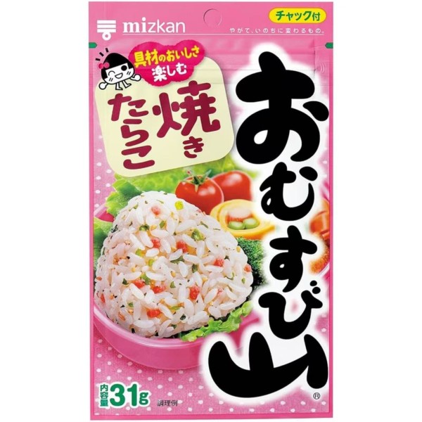 MIZKAN 10/8/31g 日本咸鱼味拌饭调料