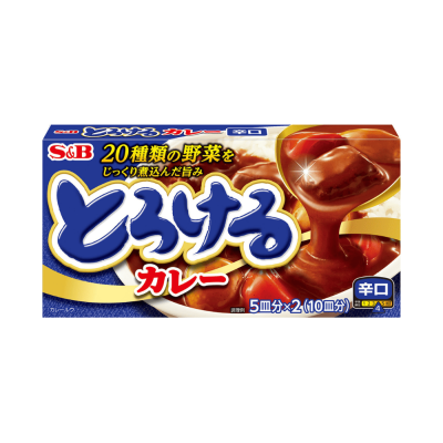 S&B 10/6/144g 日本辣咖喱块