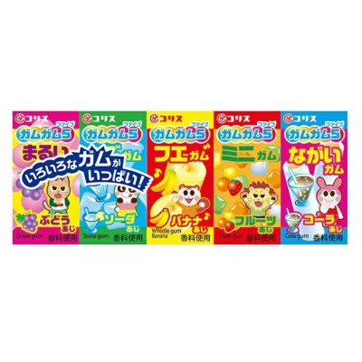 Chicle sabor variado vol.5  10/20/37g CORIS