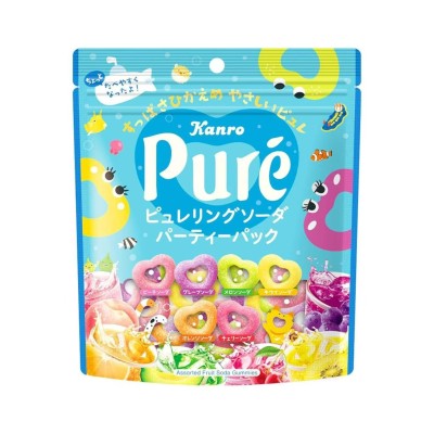 Gominola Pure Ring sabor Soda 6/12/63g KANRO