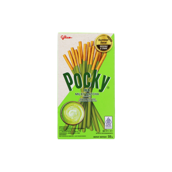 Pocky  sabor Matcha 10/12/33g  GLICO