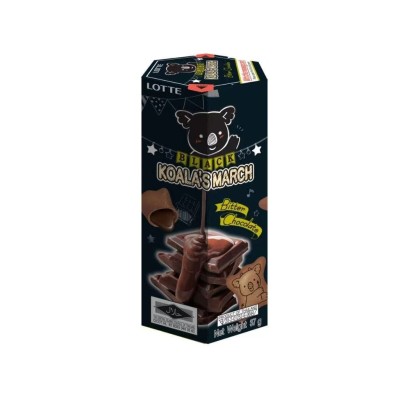 Galleta rellenas de Chcolate Negro Koala's March 48/37g LOTTE
