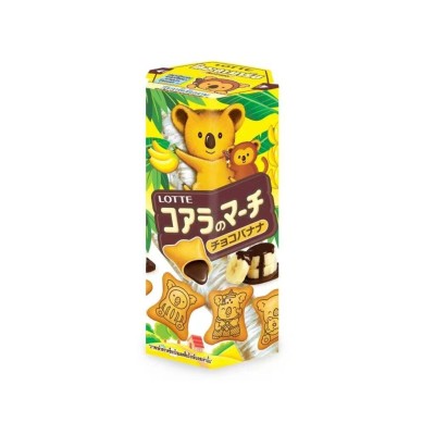 Galletas rellenas de Chocolate y Platano Koala´s March 48/37gLOTTE