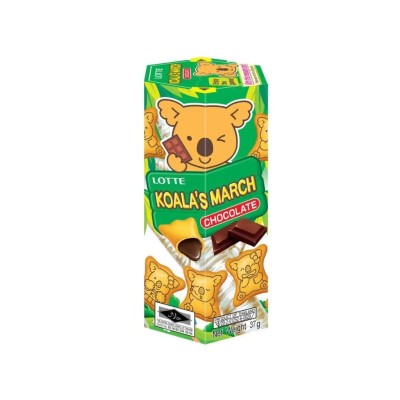 Galletas rellenas de Choco Koala´s March 48/37g LOTTE