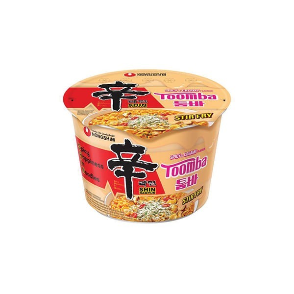 Fideos inst. sabor Picante Cremoso Toomba Bowl 12/113g NONGSHIM