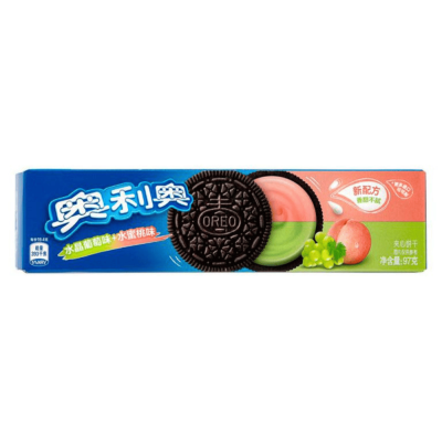 Galleta sabor Uva y Melocotón 24/97g OREO