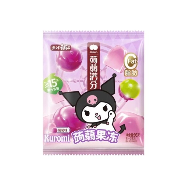 Gelatina konjack sabor Uva Kuromi 12/6/96g YJPZ