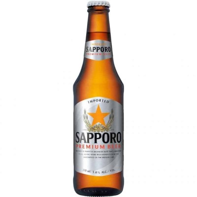 Cerveza Japonesa (Premiun) 4.7% acl 24/330ml SAPPORO