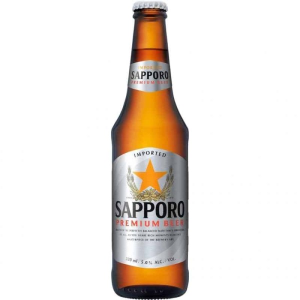 Cerveza Japonesa (Premiun) 4.7% acl 24/330ml SAPPORO