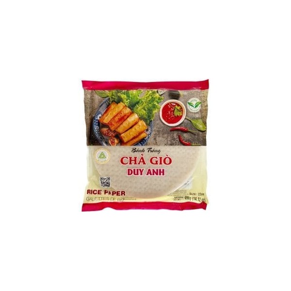 Papel de arroz para freir (redondo 22cm) 40/400g DUY ANH