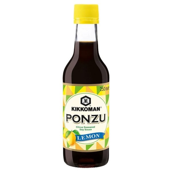 Salsa de soja Punzu Limón 6/250ml KIKKOMAN