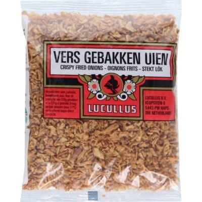 Cebolla frita crujiente 20/200g LUCULLUS